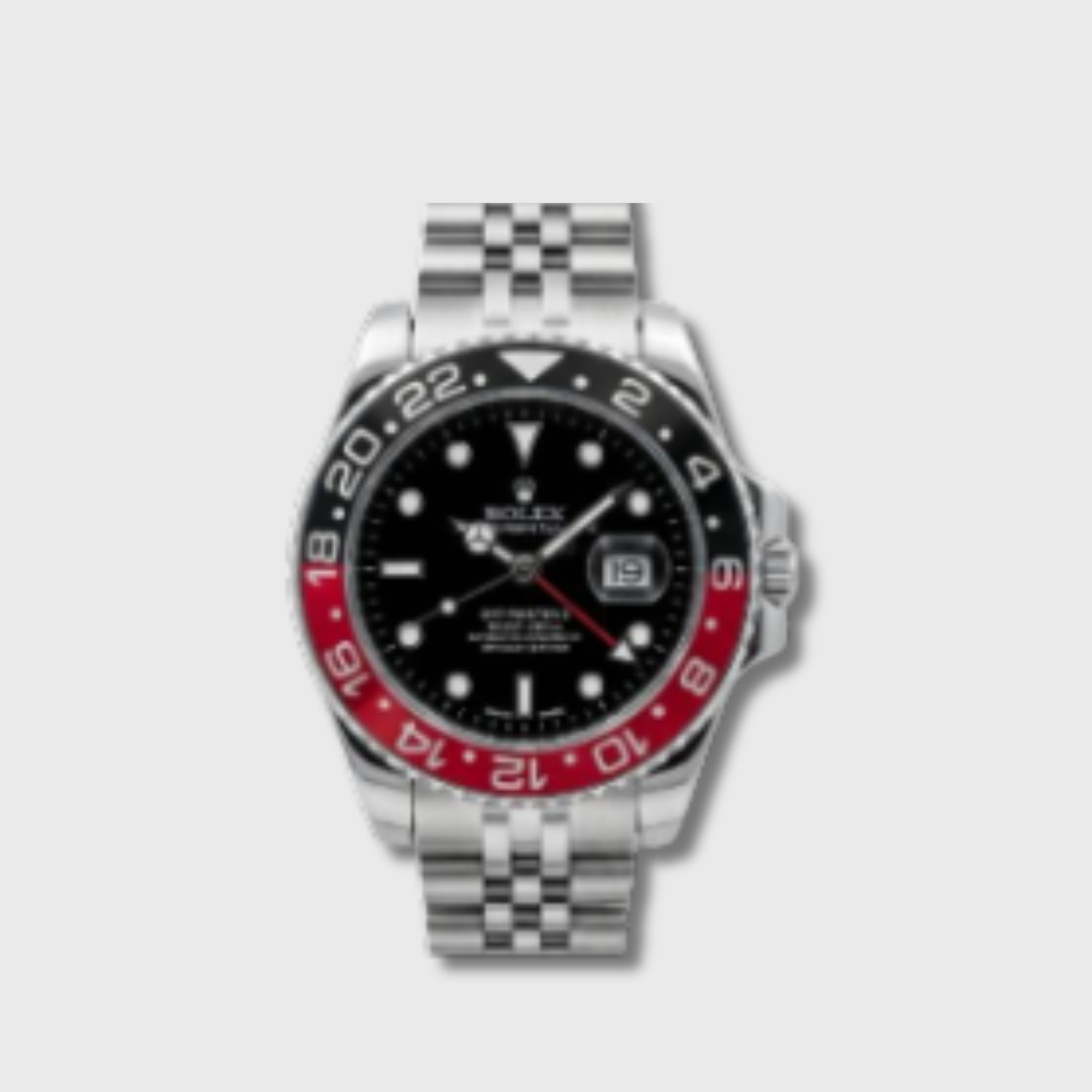 Red and Black 24-hour GMT bezel